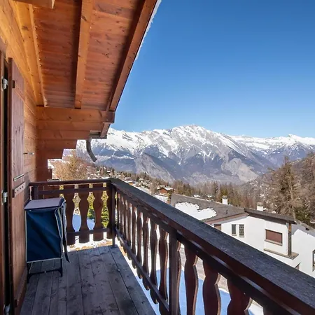 Domek alpejski La Caleche La Tzoumaz